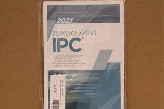 2021 International Plumbing Code Turbo Tabs