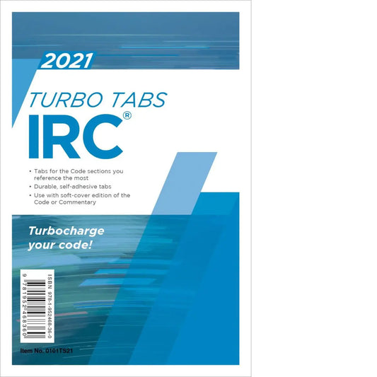 2021 International Residential Code Turbo Tabs