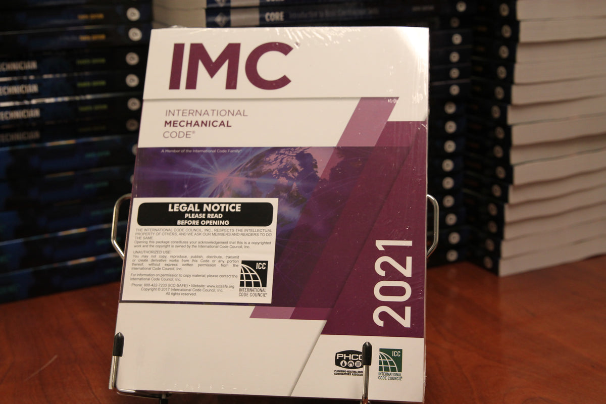 Mechanical Code Book 2021 International Mechanical Code – Construction Training Bookstore, Inc.