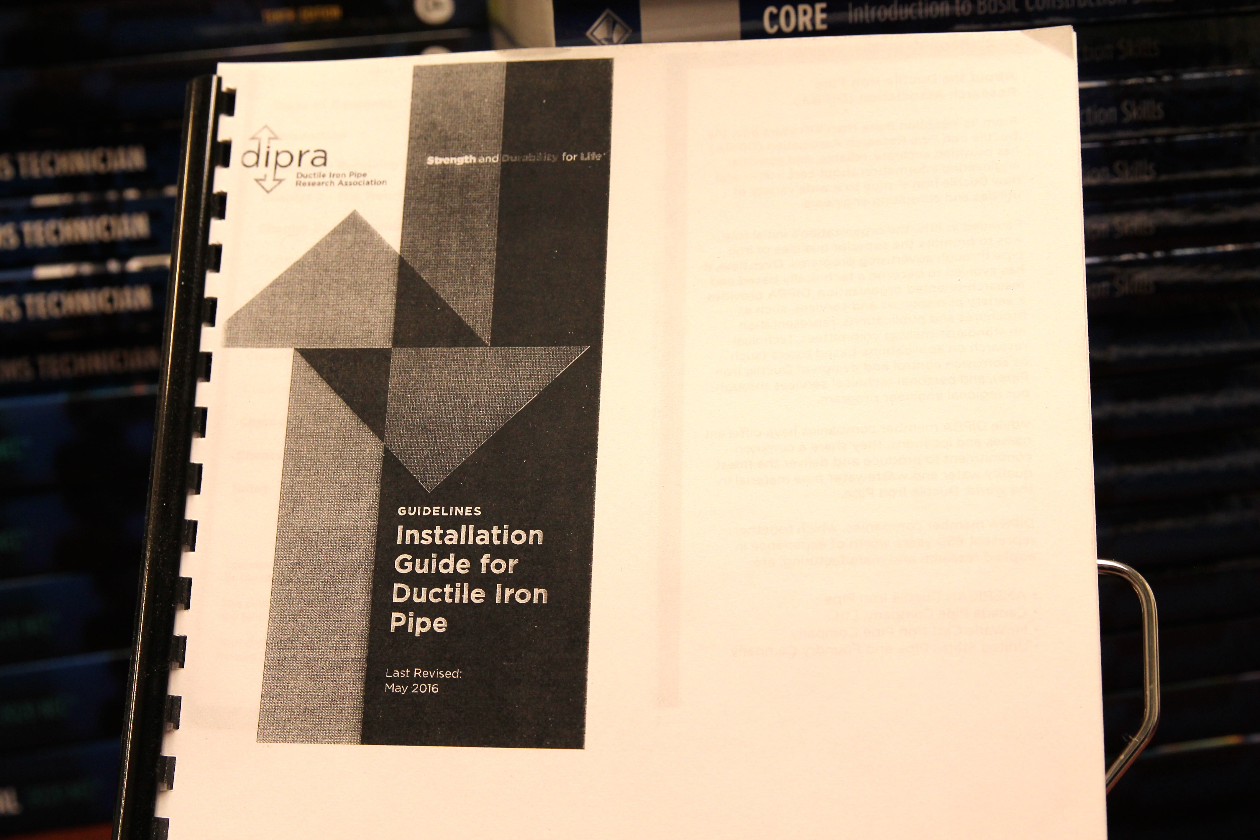 DIPRA Installation Guide For Ductile Iron Pipe, Revised 2015 ...