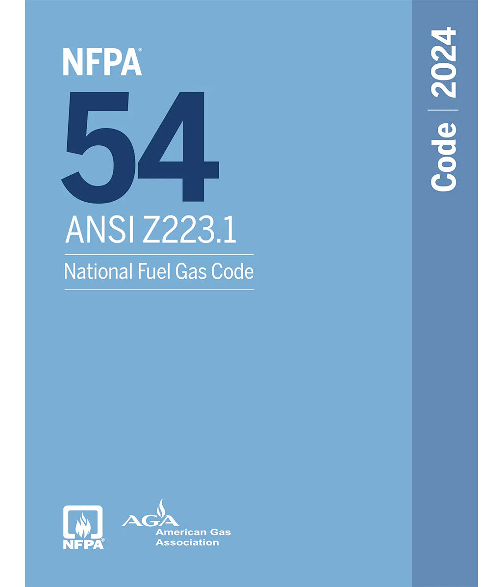 NFPA 54/ANSI Z223.1, NATIONAL FUEL GAS CODE (2024)